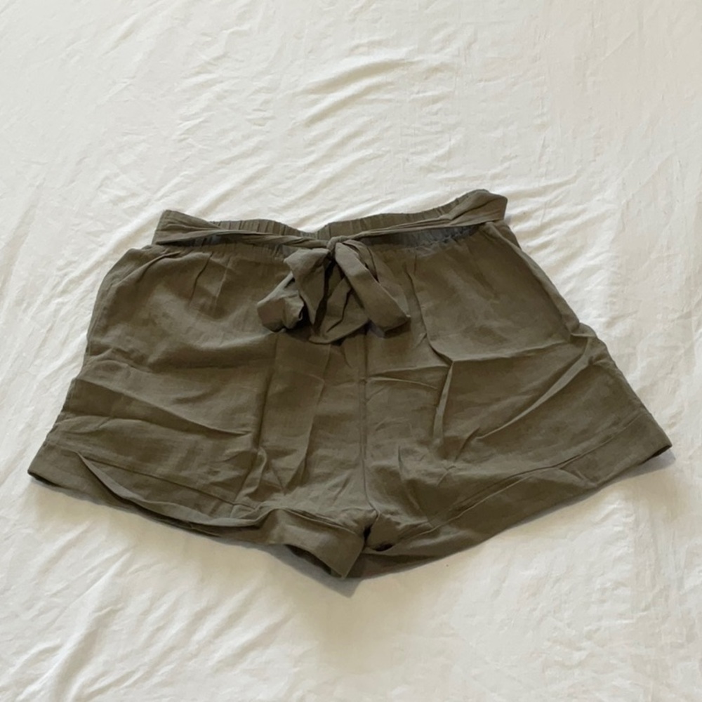 SHEIN Brown High Waist Shorts